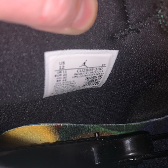 Jordan 1 fearless “ blue great great” shoe - Picture 6 of 8